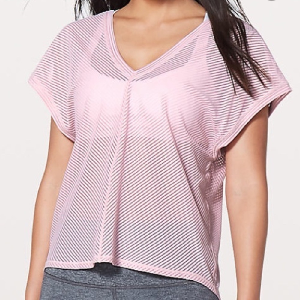 Lululemon Ahead By Miles Short Sleeve
